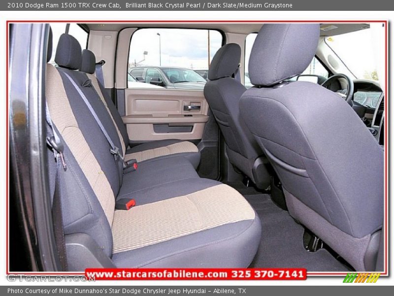 Brilliant Black Crystal Pearl / Dark Slate/Medium Graystone 2010 Dodge Ram 1500 TRX Crew Cab