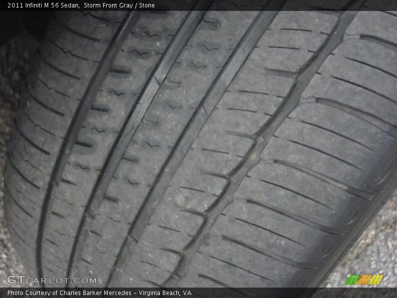 Storm Front Gray / Stone 2011 Infiniti M 56 Sedan