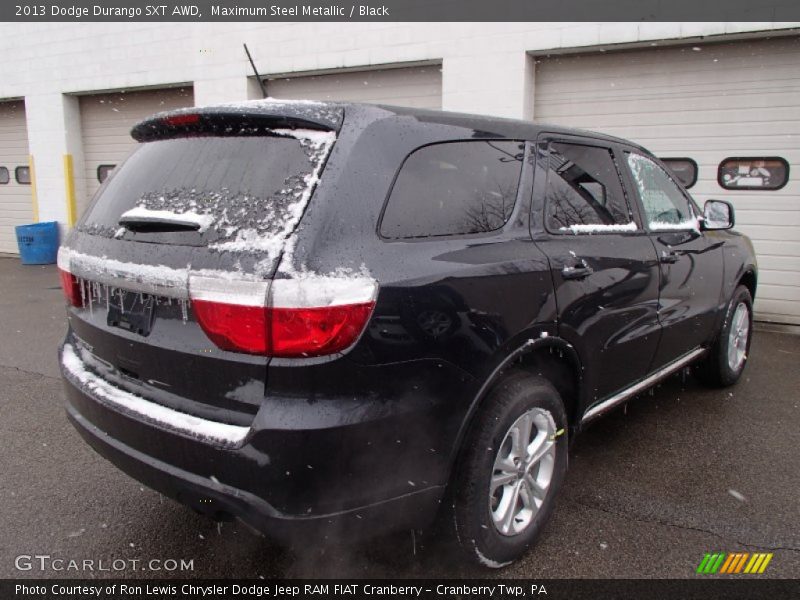Maximum Steel Metallic / Black 2013 Dodge Durango SXT AWD
