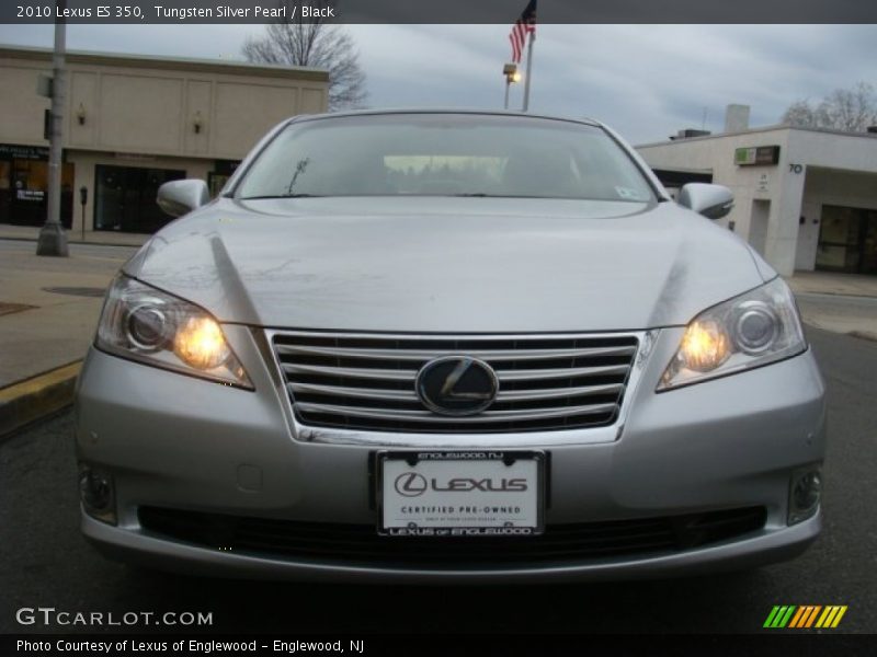 Tungsten Silver Pearl / Black 2010 Lexus ES 350