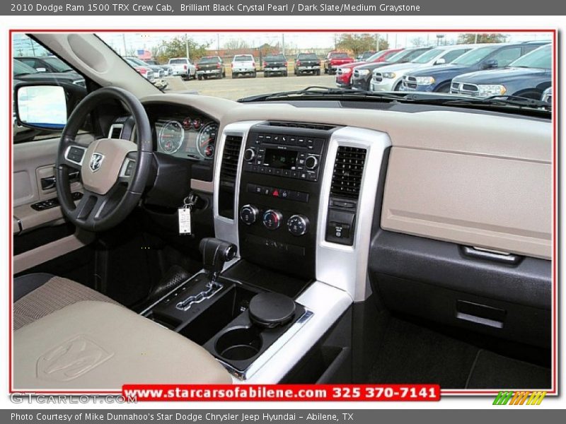 Brilliant Black Crystal Pearl / Dark Slate/Medium Graystone 2010 Dodge Ram 1500 TRX Crew Cab
