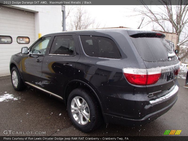Maximum Steel Metallic / Black 2013 Dodge Durango SXT AWD