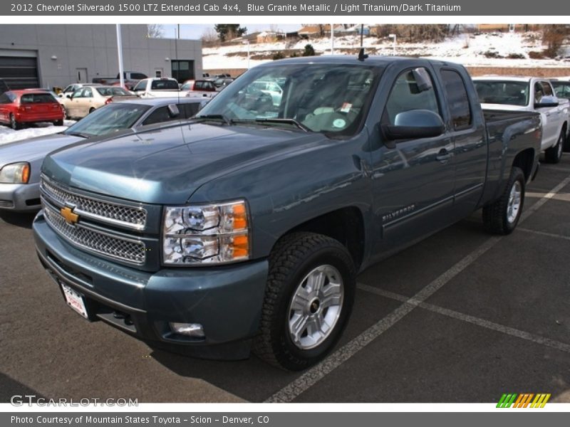 Front 3/4 View of 2012 Silverado 1500 LTZ Extended Cab 4x4