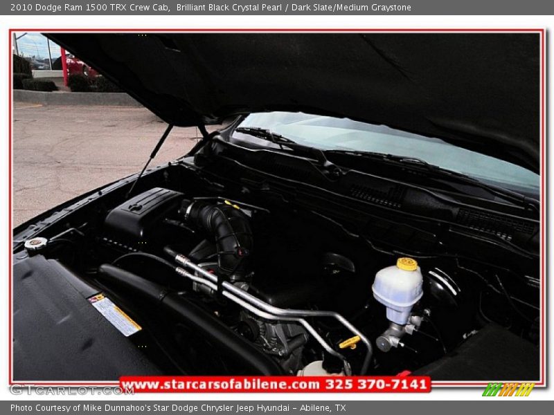 Brilliant Black Crystal Pearl / Dark Slate/Medium Graystone 2010 Dodge Ram 1500 TRX Crew Cab
