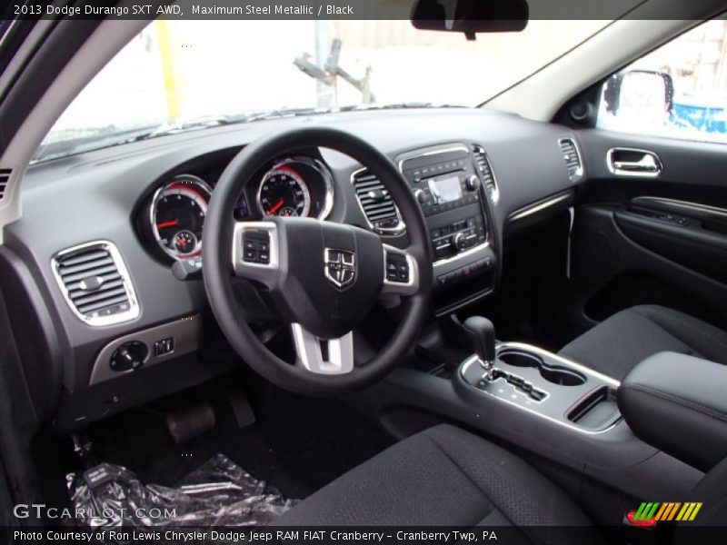 Black Interior - 2013 Durango SXT AWD 