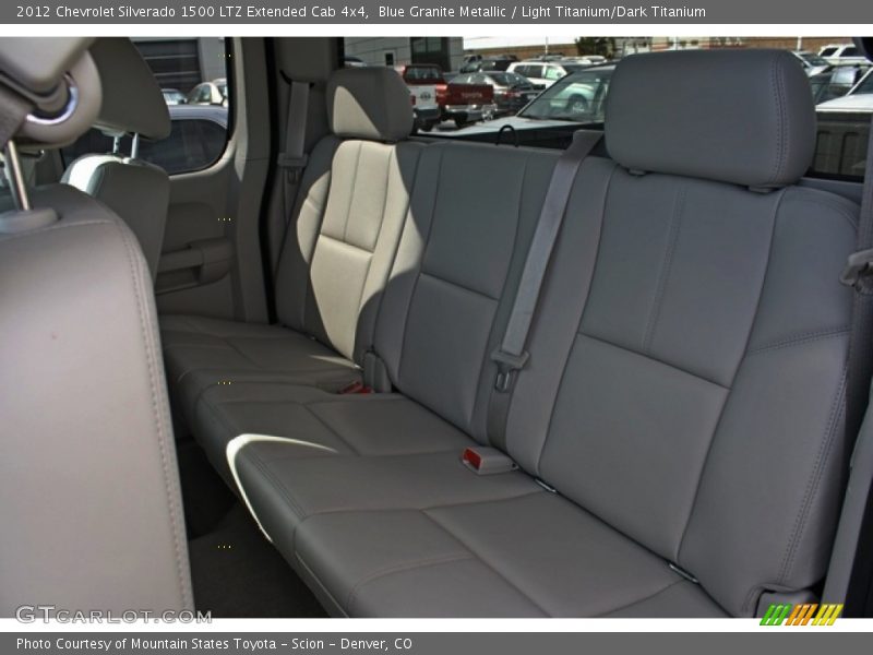 Rear Seat of 2012 Silverado 1500 LTZ Extended Cab 4x4