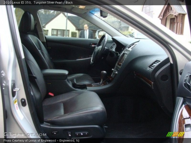 Tungsten Silver Pearl / Black 2010 Lexus ES 350