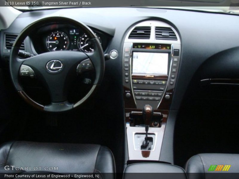 Tungsten Silver Pearl / Black 2010 Lexus ES 350