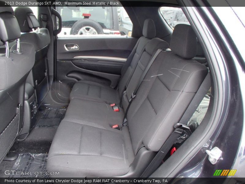 Rear Seat of 2013 Durango SXT AWD
