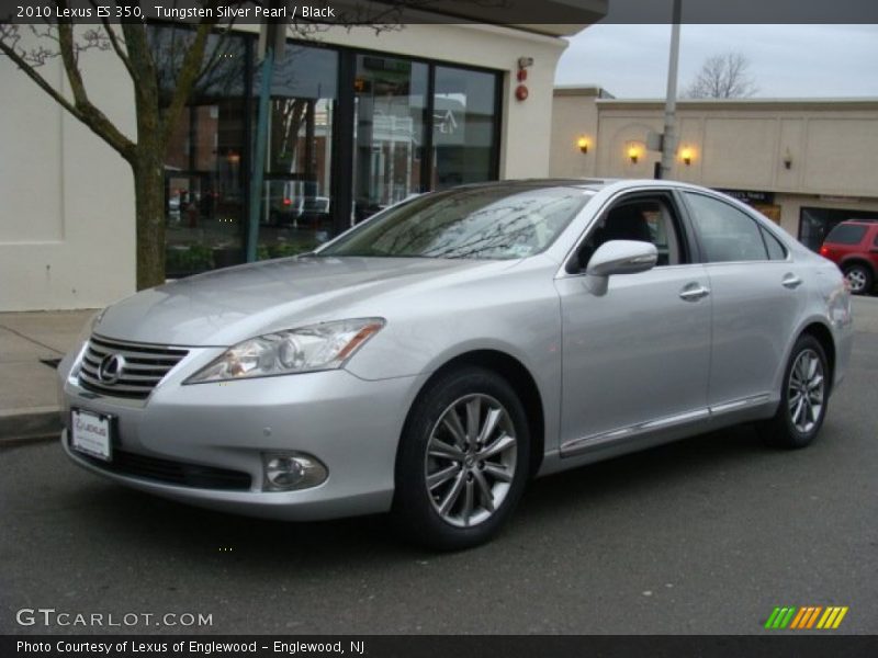 Tungsten Silver Pearl / Black 2010 Lexus ES 350