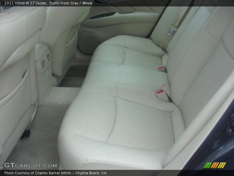 Storm Front Gray / Wheat 2011 Infiniti M 37 Sedan