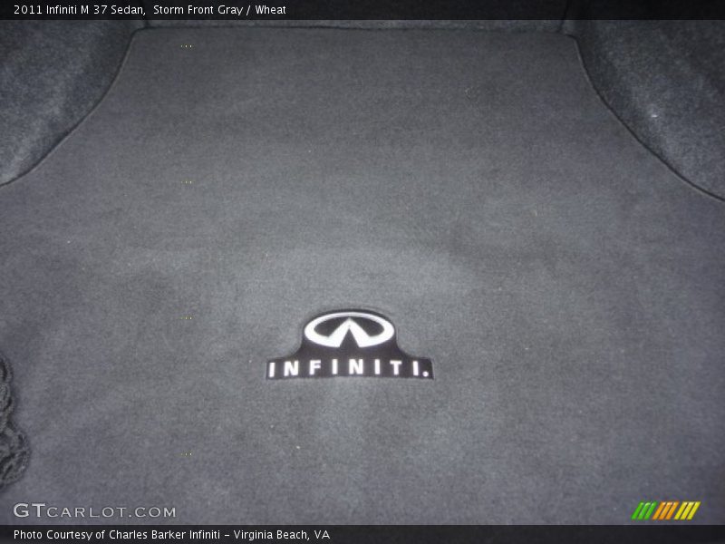 Storm Front Gray / Wheat 2011 Infiniti M 37 Sedan