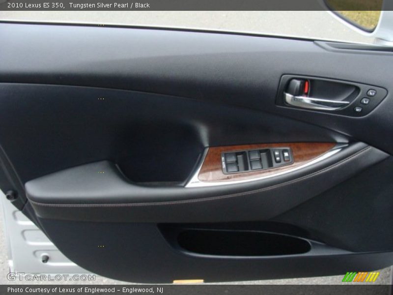 Tungsten Silver Pearl / Black 2010 Lexus ES 350