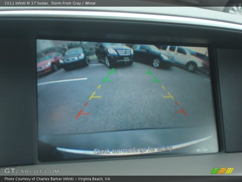 Storm Front Gray / Wheat 2011 Infiniti M 37 Sedan
