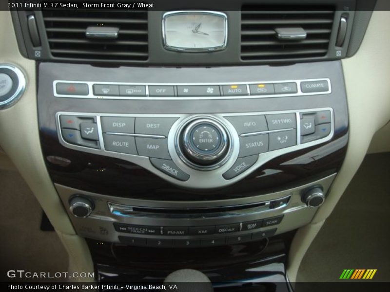 Storm Front Gray / Wheat 2011 Infiniti M 37 Sedan