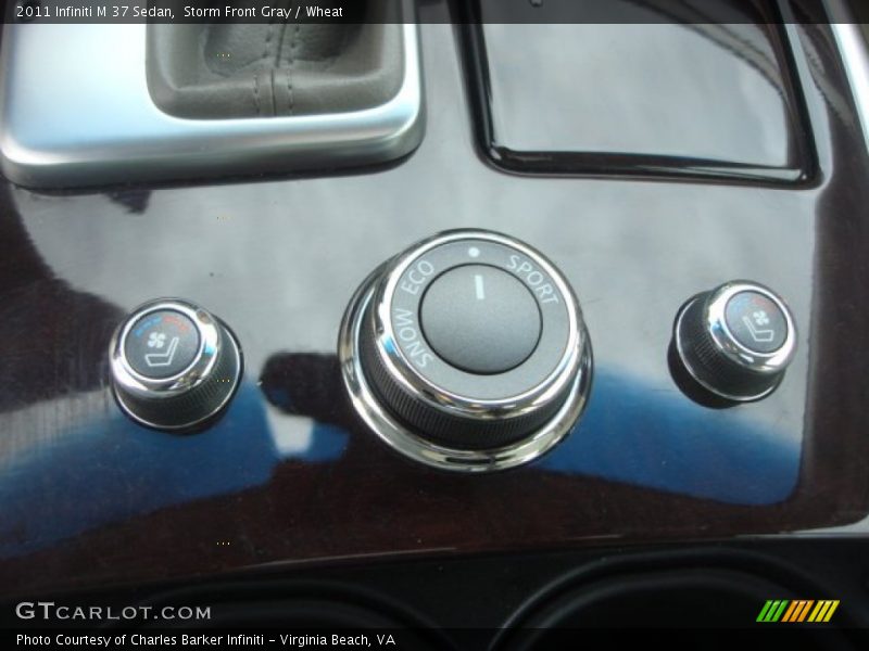 Storm Front Gray / Wheat 2011 Infiniti M 37 Sedan