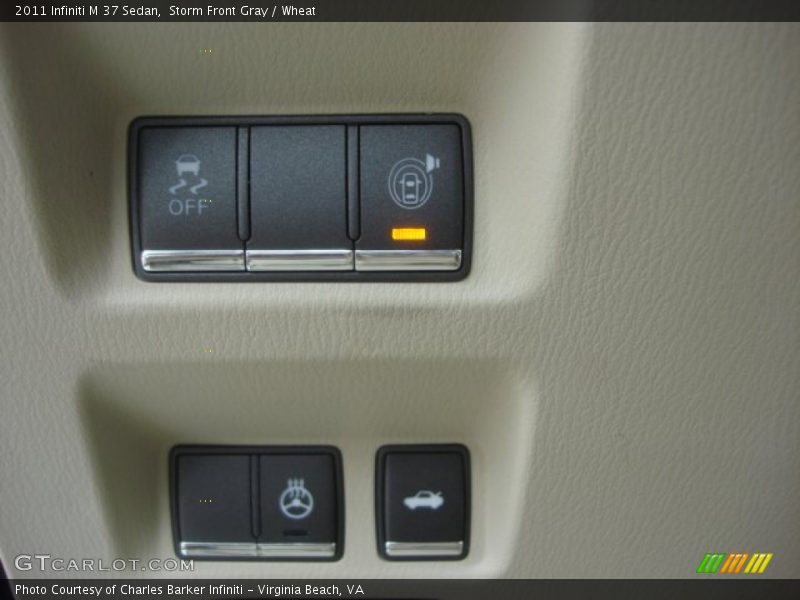 Storm Front Gray / Wheat 2011 Infiniti M 37 Sedan