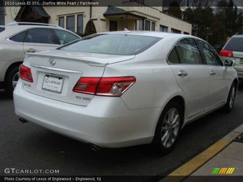 Starfire White Pearl / Parchment 2010 Lexus ES 350