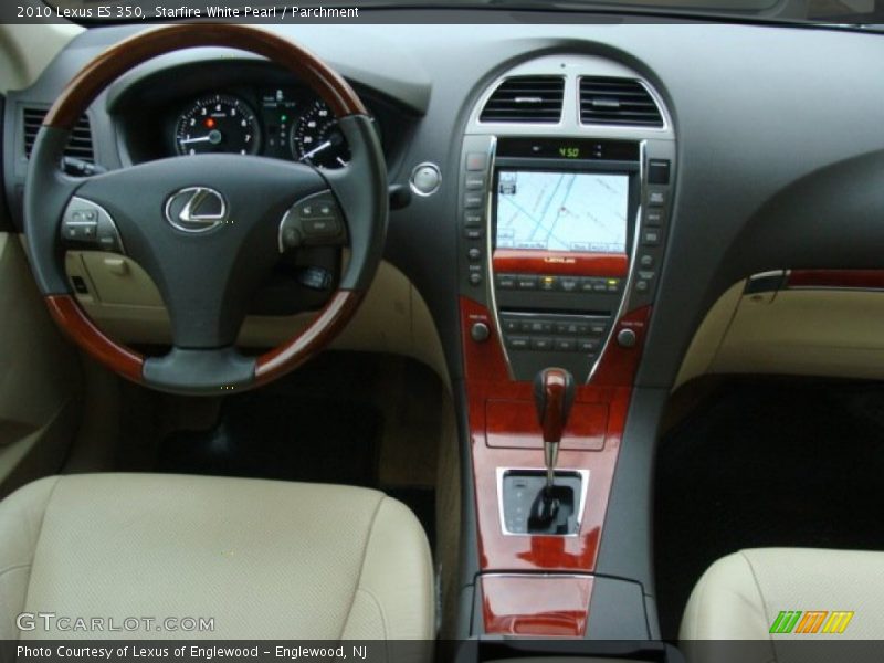 Starfire White Pearl / Parchment 2010 Lexus ES 350