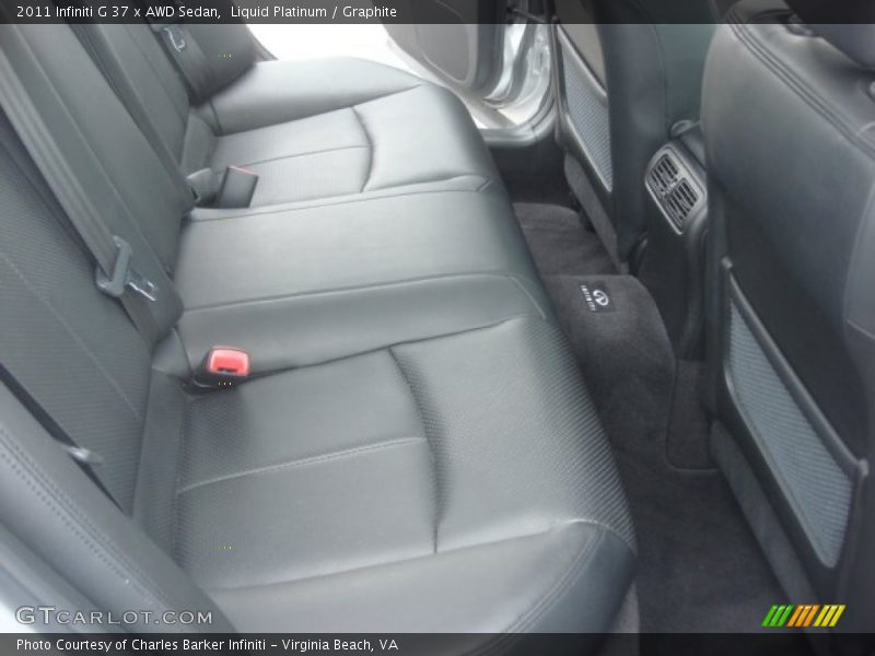 Liquid Platinum / Graphite 2011 Infiniti G 37 x AWD Sedan