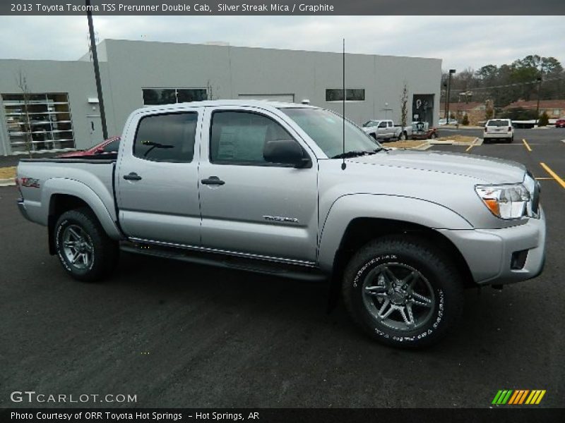 Silver Streak Mica / Graphite 2013 Toyota Tacoma TSS Prerunner Double Cab