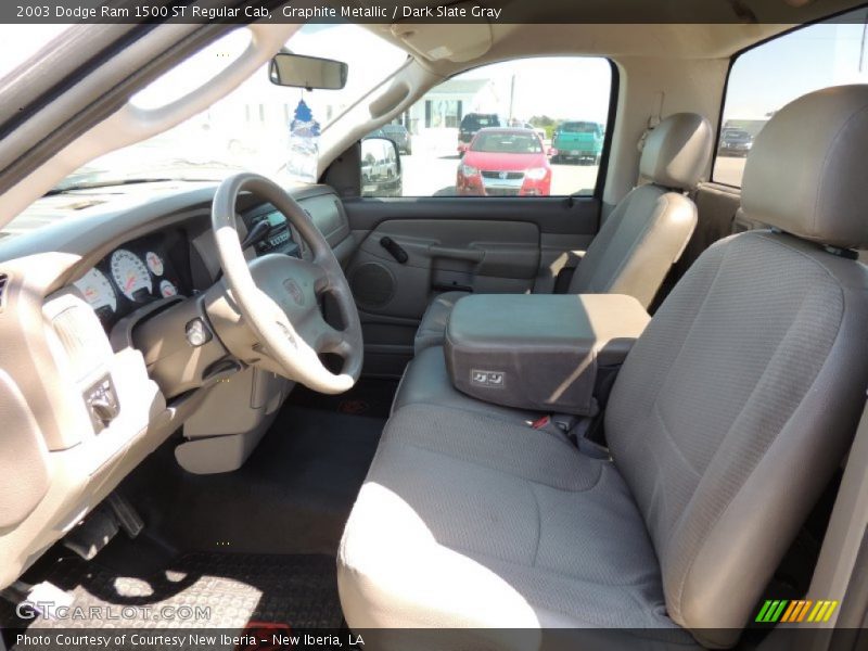 Graphite Metallic / Dark Slate Gray 2003 Dodge Ram 1500 ST Regular Cab