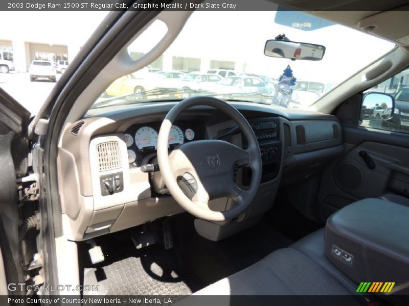 Graphite Metallic / Dark Slate Gray 2003 Dodge Ram 1500 ST Regular Cab
