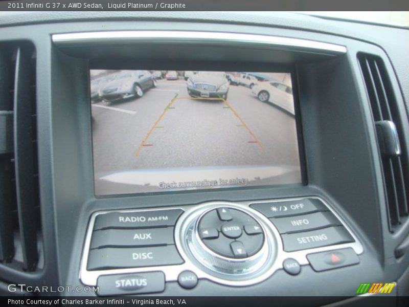 Liquid Platinum / Graphite 2011 Infiniti G 37 x AWD Sedan