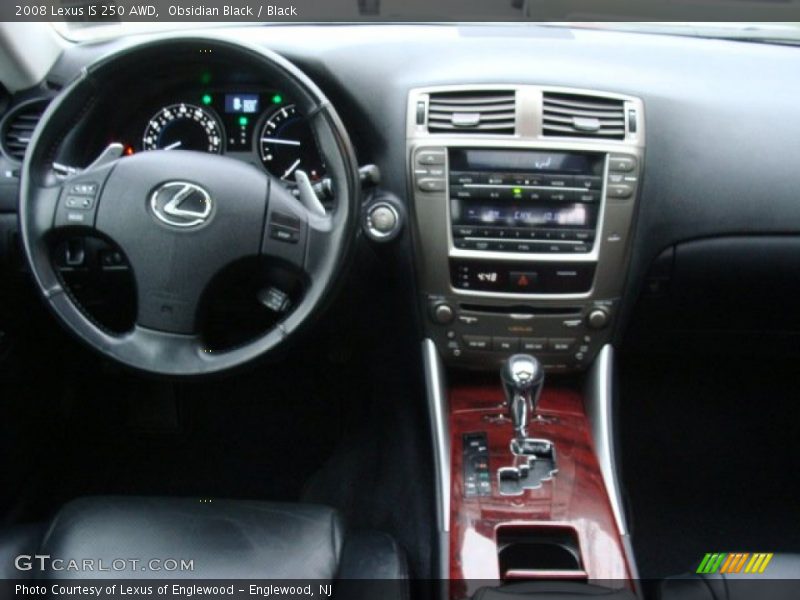 Obsidian Black / Black 2008 Lexus IS 250 AWD