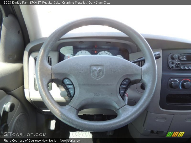Graphite Metallic / Dark Slate Gray 2003 Dodge Ram 1500 ST Regular Cab