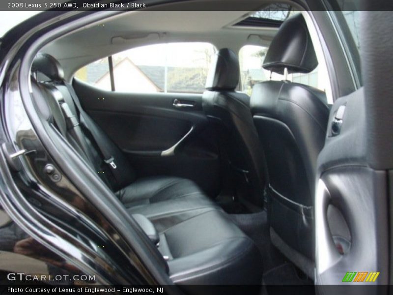 Obsidian Black / Black 2008 Lexus IS 250 AWD