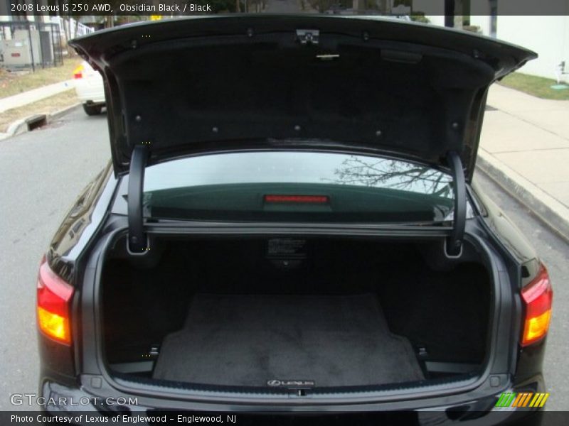 Obsidian Black / Black 2008 Lexus IS 250 AWD