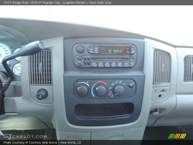 Graphite Metallic / Dark Slate Gray 2003 Dodge Ram 1500 ST Regular Cab