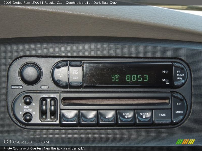 Graphite Metallic / Dark Slate Gray 2003 Dodge Ram 1500 ST Regular Cab