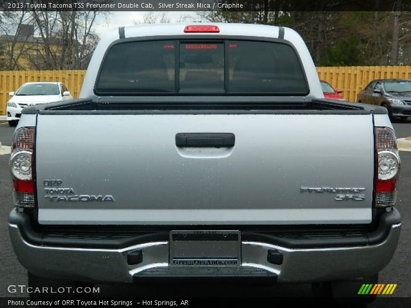 Silver Streak Mica / Graphite 2013 Toyota Tacoma TSS Prerunner Double Cab