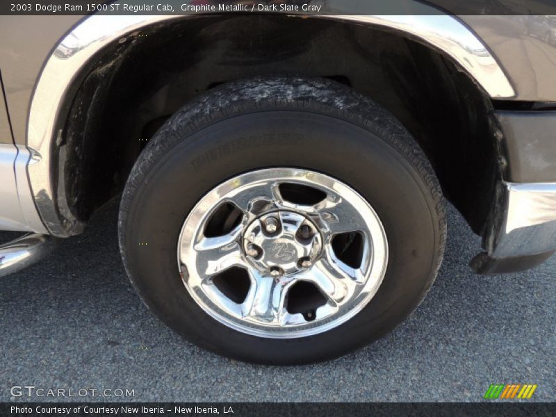 Graphite Metallic / Dark Slate Gray 2003 Dodge Ram 1500 ST Regular Cab