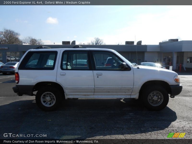  2000 Explorer XL 4x4 Oxford White