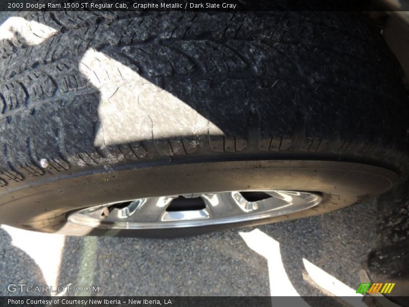 Graphite Metallic / Dark Slate Gray 2003 Dodge Ram 1500 ST Regular Cab