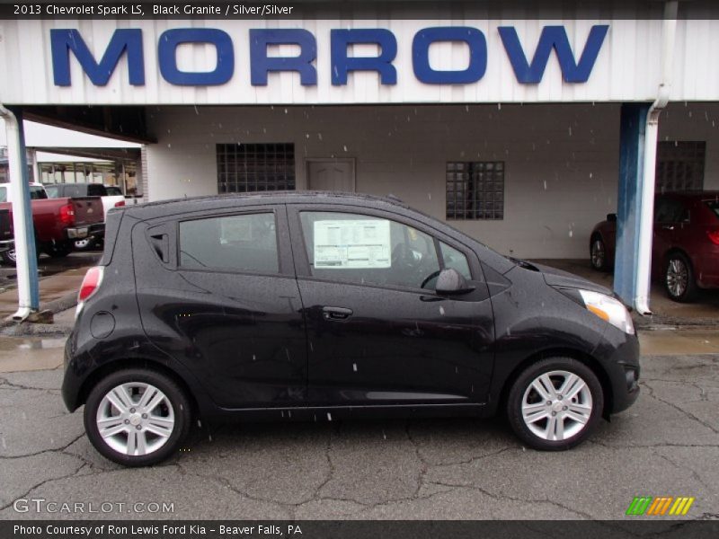 Black Granite / Silver/Silver 2013 Chevrolet Spark LS