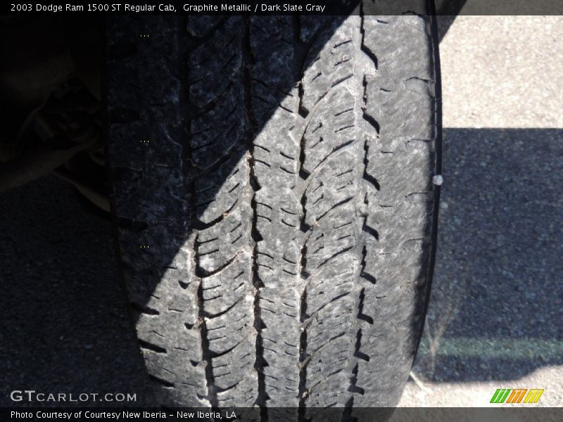 Graphite Metallic / Dark Slate Gray 2003 Dodge Ram 1500 ST Regular Cab