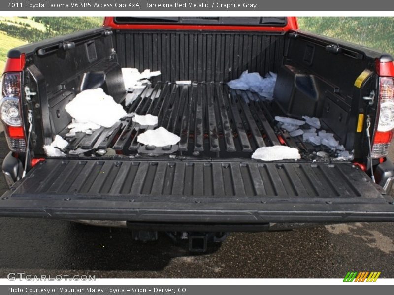 Barcelona Red Metallic / Graphite Gray 2011 Toyota Tacoma V6 SR5 Access Cab 4x4
