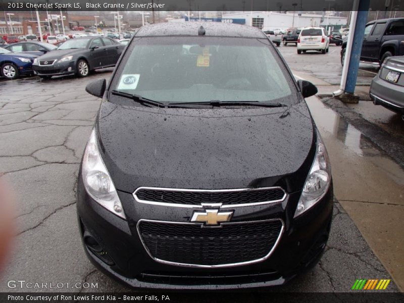 Black Granite / Silver/Silver 2013 Chevrolet Spark LS