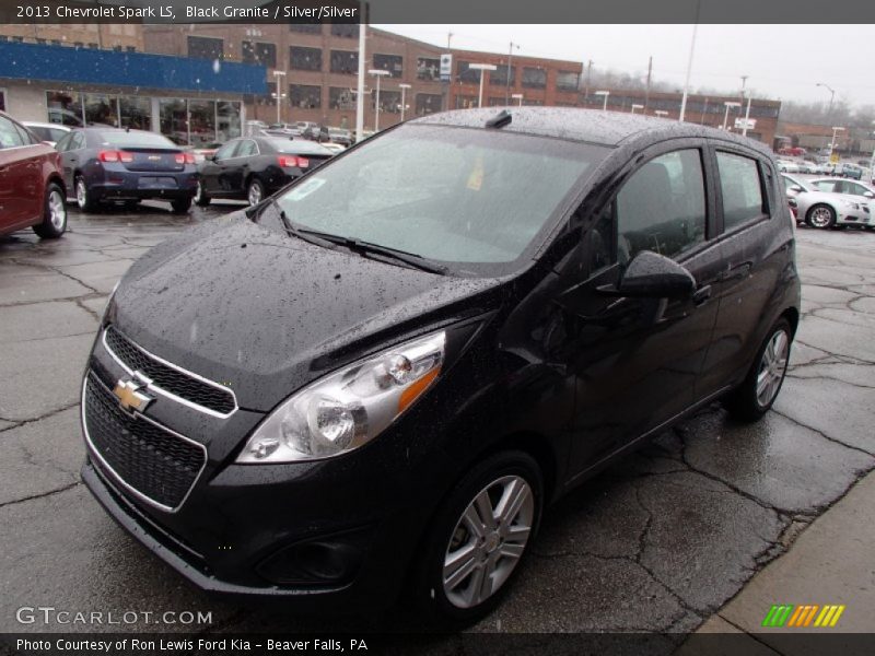 Black Granite / Silver/Silver 2013 Chevrolet Spark LS