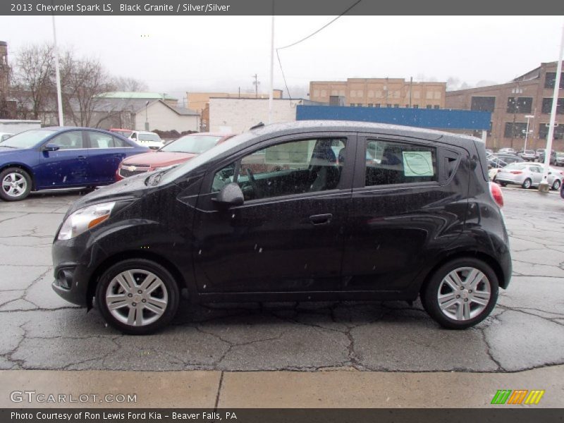 Black Granite / Silver/Silver 2013 Chevrolet Spark LS
