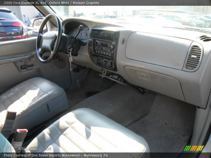 Dashboard of 2000 Explorer XL 4x4