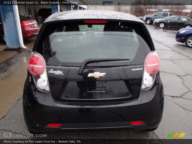 Black Granite / Silver/Silver 2013 Chevrolet Spark LS