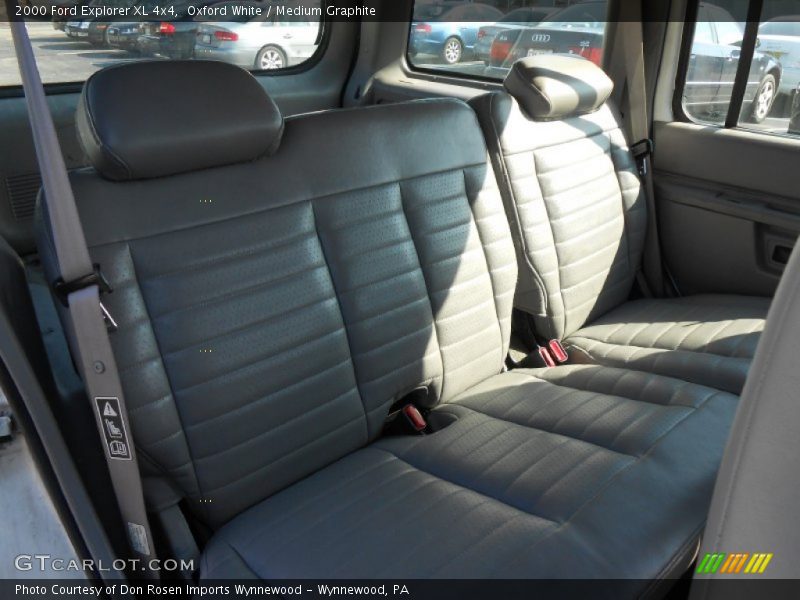 Rear Seat of 2000 Explorer XL 4x4