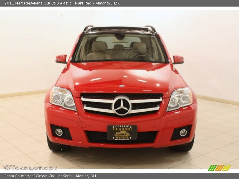 Mars Red / Almond/Black 2011 Mercedes-Benz GLK 350 4Matic