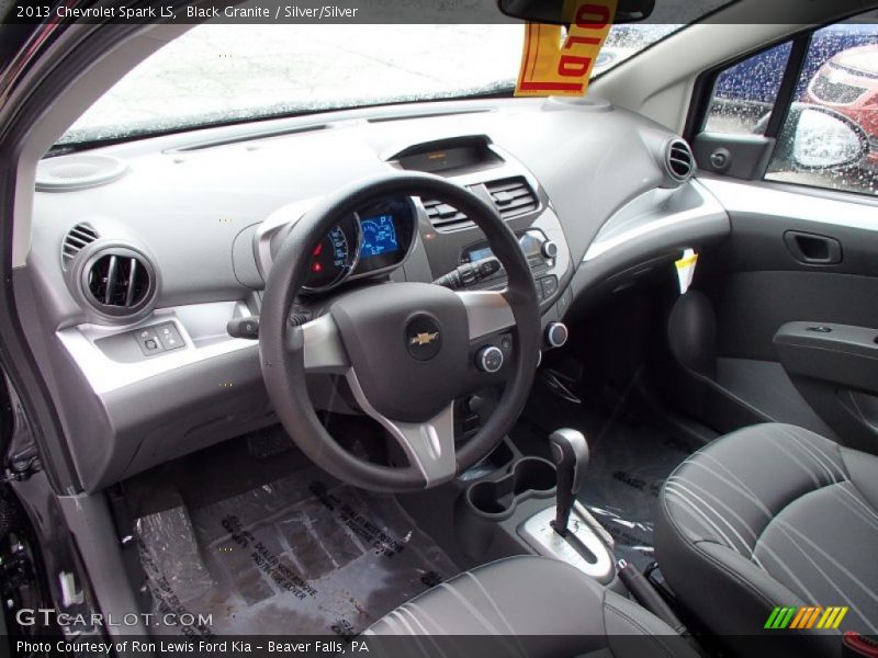 Silver/Silver Interior - 2013 Spark LS 