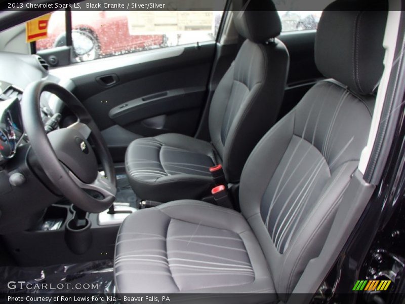 Front Seat of 2013 Spark LS